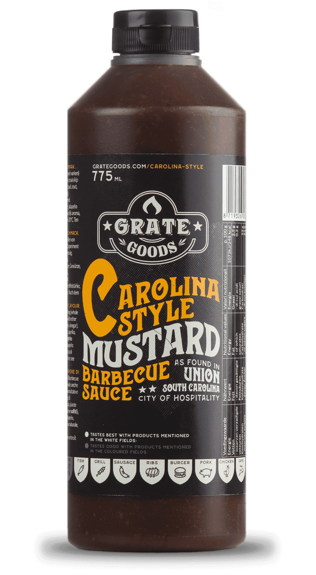 Grate Goods Carolina style mustard bbq sauce