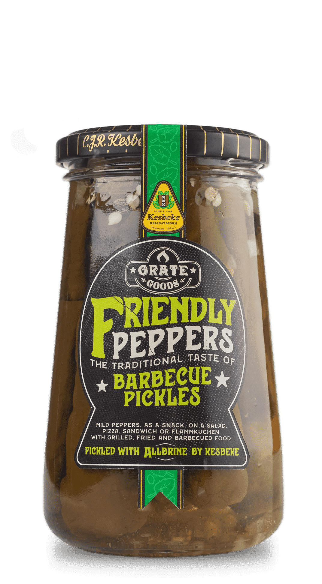BBQ pickled peppers Grate Goods